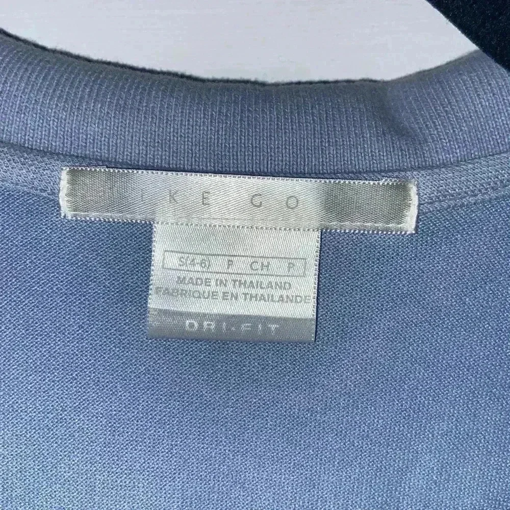 Nike Golf Dry Fit Women’s Small Light Blue Polo Shirt